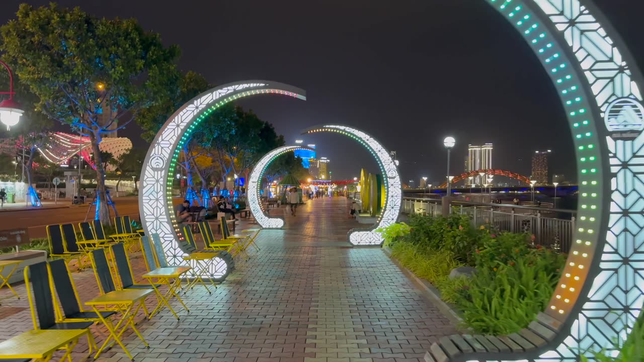 Han River in Da Nang, Vietnam