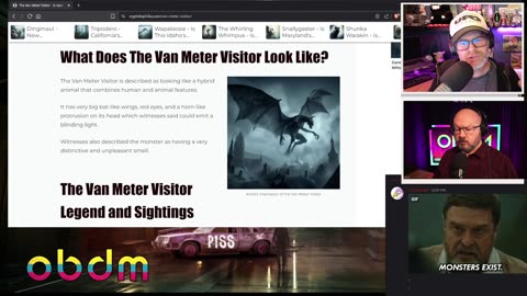 OBDM1295 - Monster May: Van Meter Vistor | Strange News