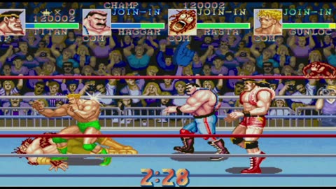 Titan + Haggar vs Rasta + Gunloc Tag Team Battle