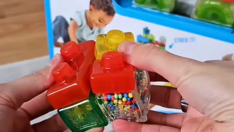 Soft Squishy Jelly Blocks for Toddlers – Sensory Building Toy for Quiet Play & Early Development
