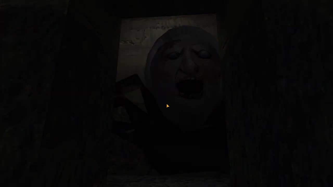 "ESCAPING GRANNY Through the Secret Tunnel! (Scary Ending)"