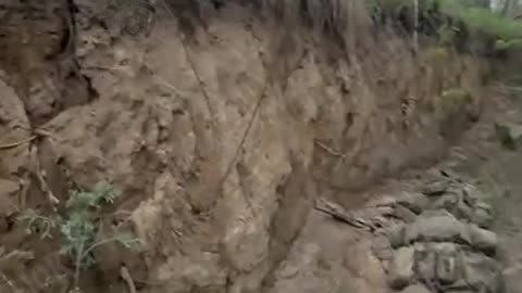 Walk Through a Recently Captured Trench