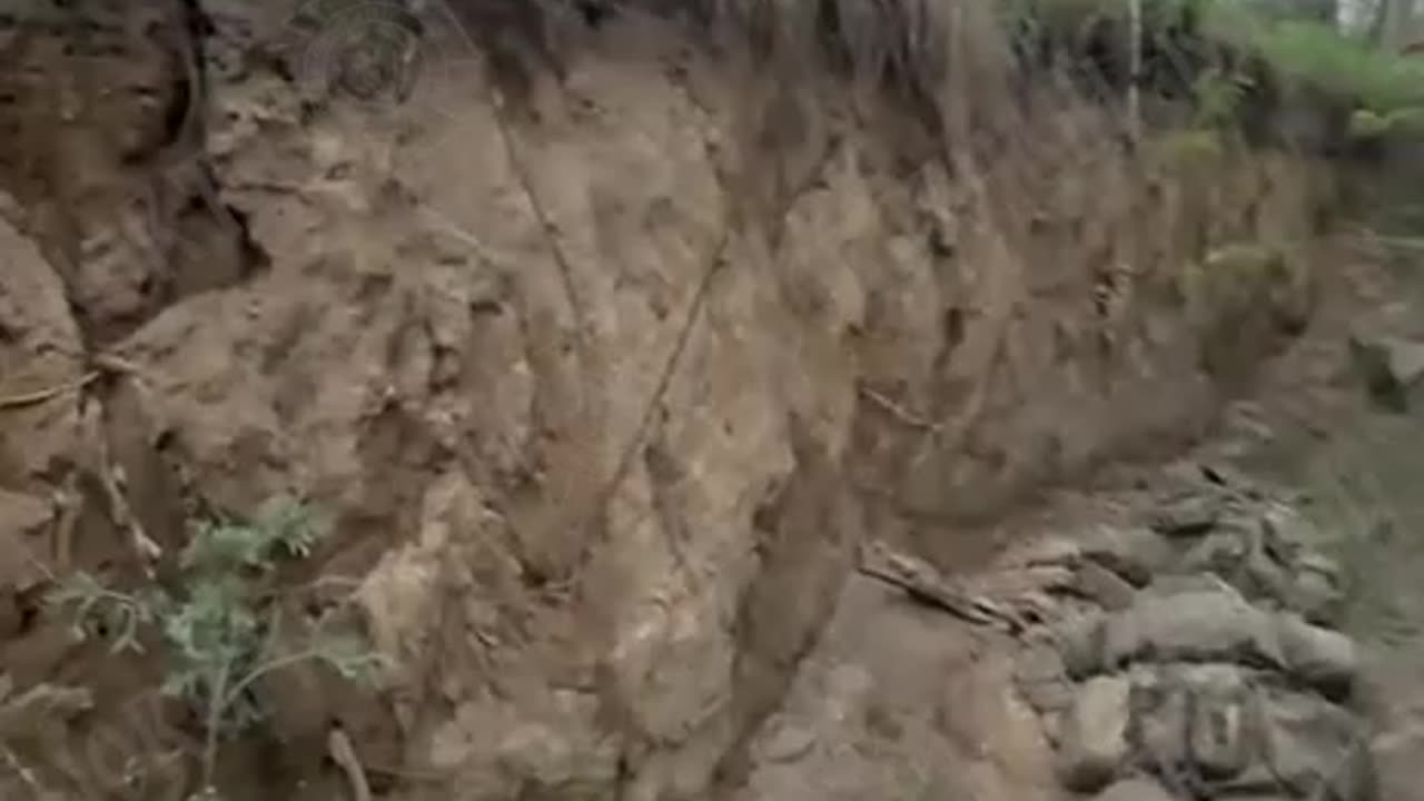 Walk Through a Recently Captured Trench