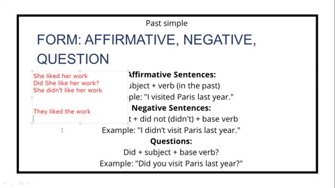 Past simple(10)