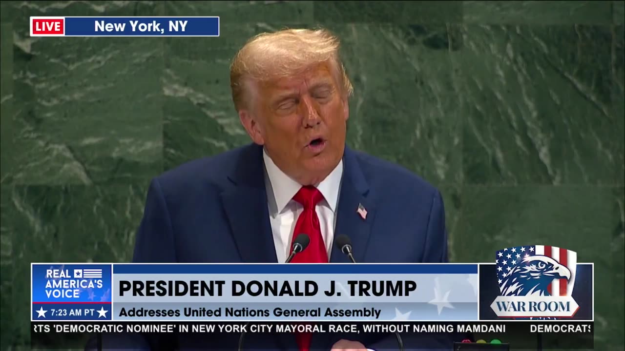 POTUS OFFERS AMERICA'S HELP TO THE UN