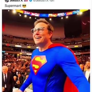 Elon Superman