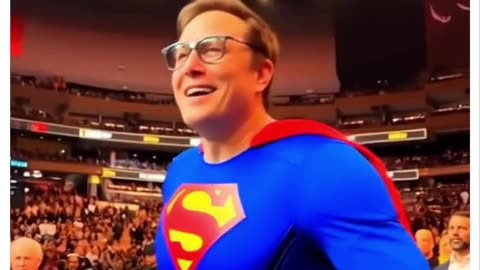 Elon Superman