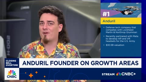 Watch Palmer Luckey's full interview with Anduril, the company that leads CNBC's Disruptor 50 list.
