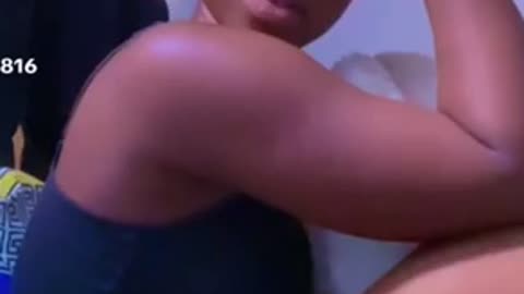 Girl shows off