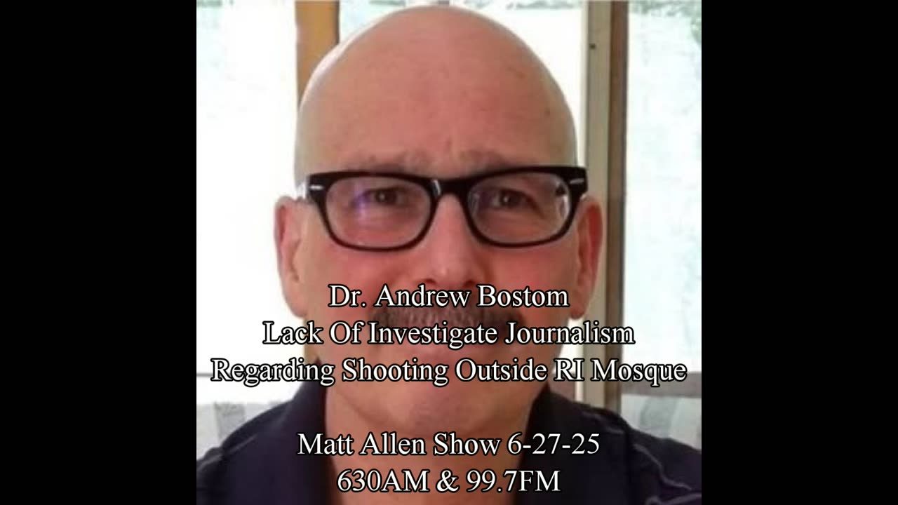 WPRO discussion of The Islamic Ctr of RI 6/27/25