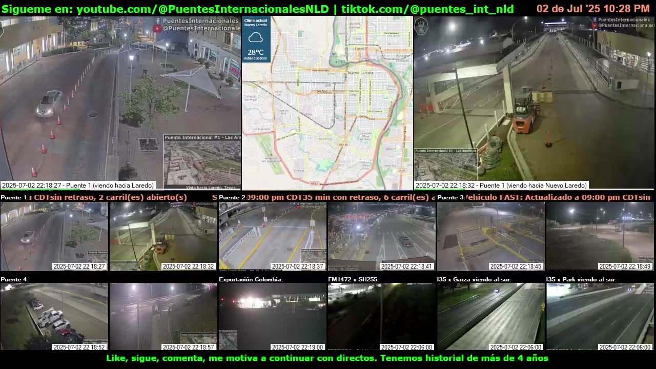 Puentes Internacionales NLD (Youtube / TikTok)