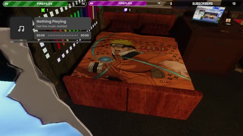 Playing VR with my friends on stream for the time VRChat