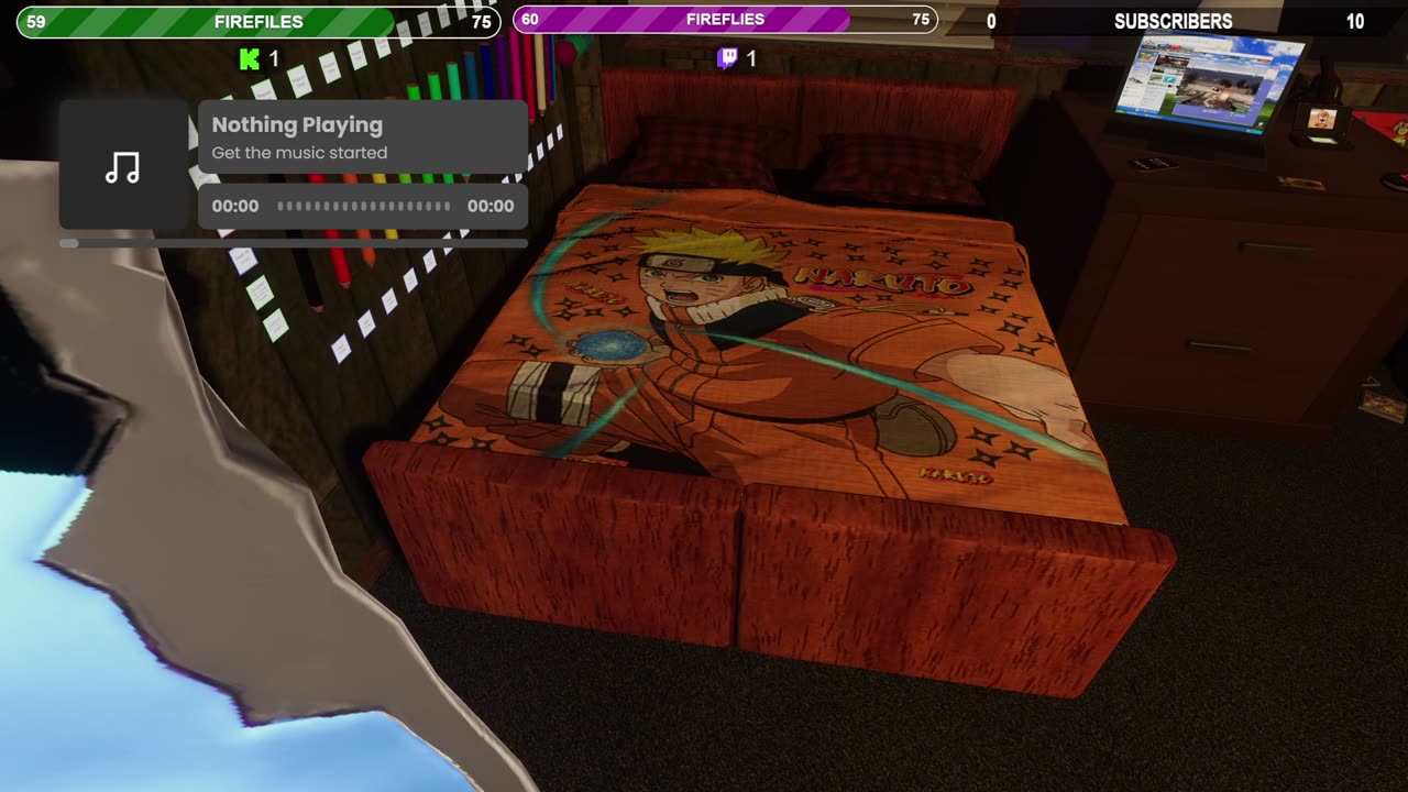 Playing VR with my friends on stream for the time VRChat