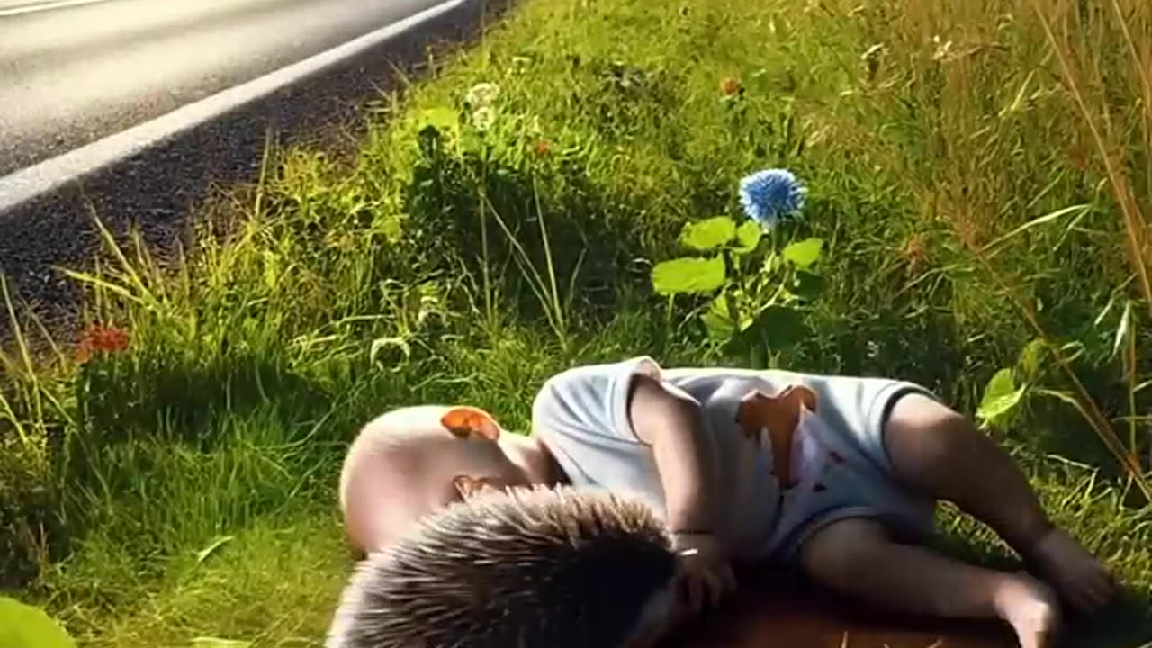 Lovely baby was dying in accident,