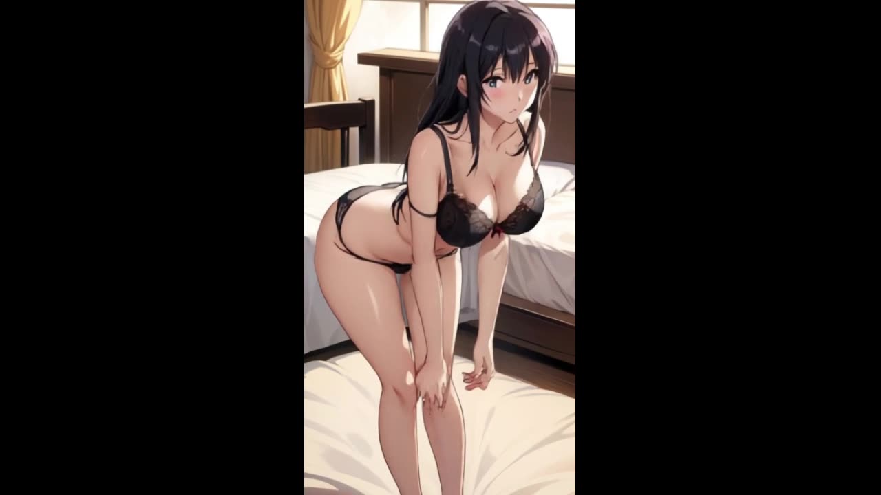 #NSFW Black bra and Panties