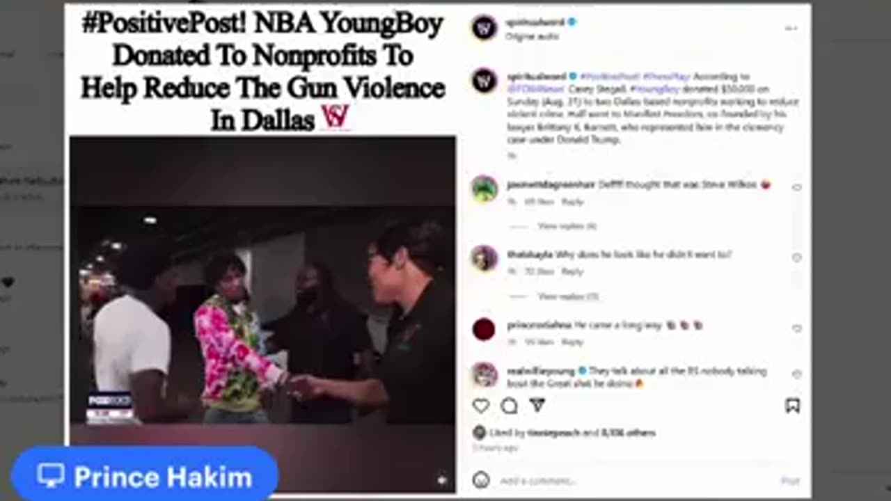 NBA YoungBoy Donated To Non-Profit To Help Reduce Gun Violence In Dallas