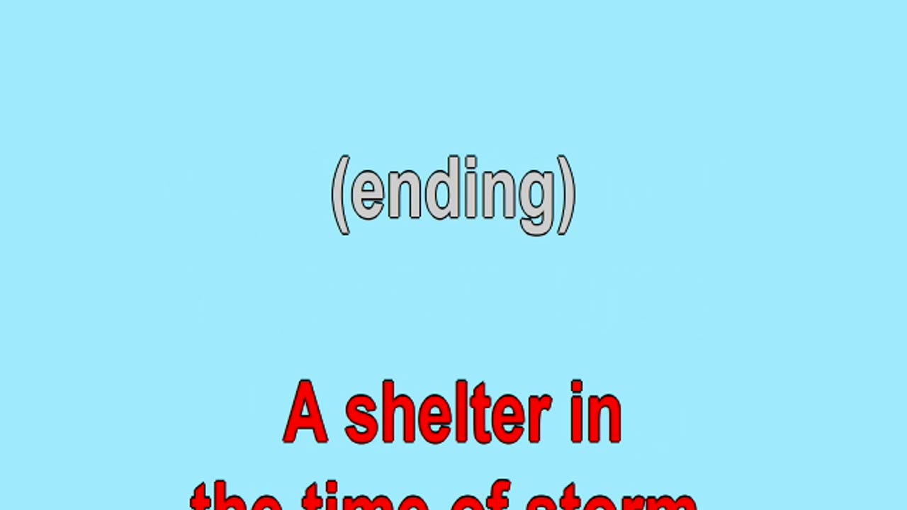 A Shelter in the Time of Storm