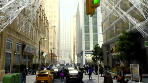 Spiderman Destroy's New York accidentally