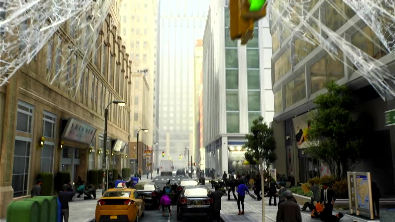 Spiderman Destroy's New York accidentally