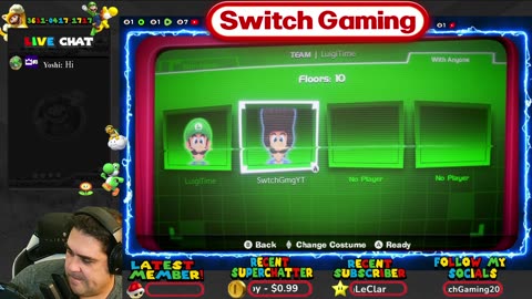 Luigi's Mansion 3 - Scarescraper *LIVE* (Nintendo Switch)