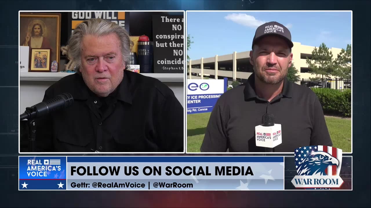 EXCLUSIVE From Inside Texas ICE Facility: Ben Bergquam Reports On Deportations