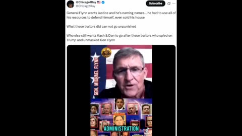 General Flynn Names Names And Demands Accountability For Treasonous Acts Against A Sittng President