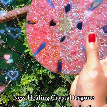 New Healing Crystal Orgone Energy Charging Plates