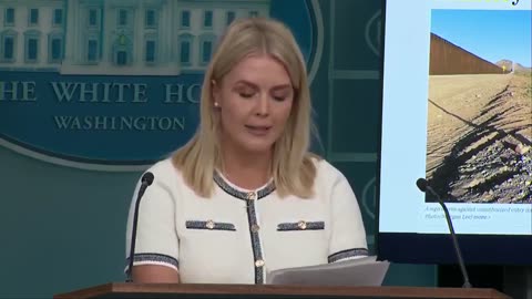 🚨🔥Karoline Leavitt: "There were also ZERO illegal aliens released along the southwest border