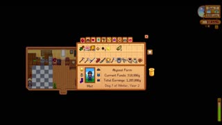 Stardew Valley: Year 2 Winter, and HSR.