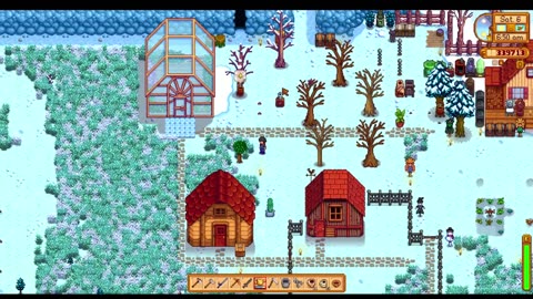 Stardew Valley: Year 2 Winter, and HSR.