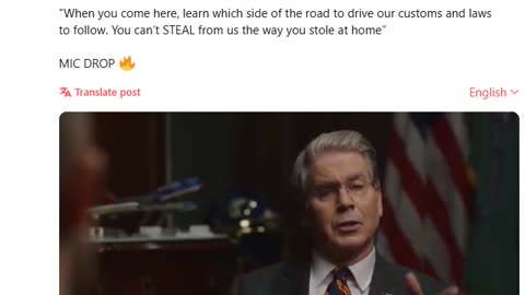 Scott Bessent talks about people visiting the United States