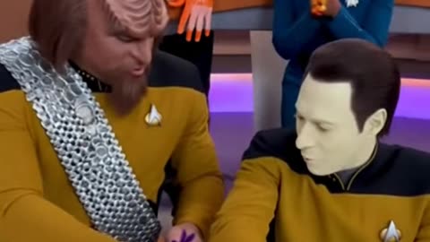 A virus that causes sheer stupidity has infected the Star Trek crew