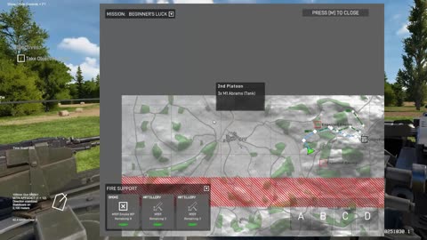 Gunner, Heat, Pc! Beginner's Luck Command