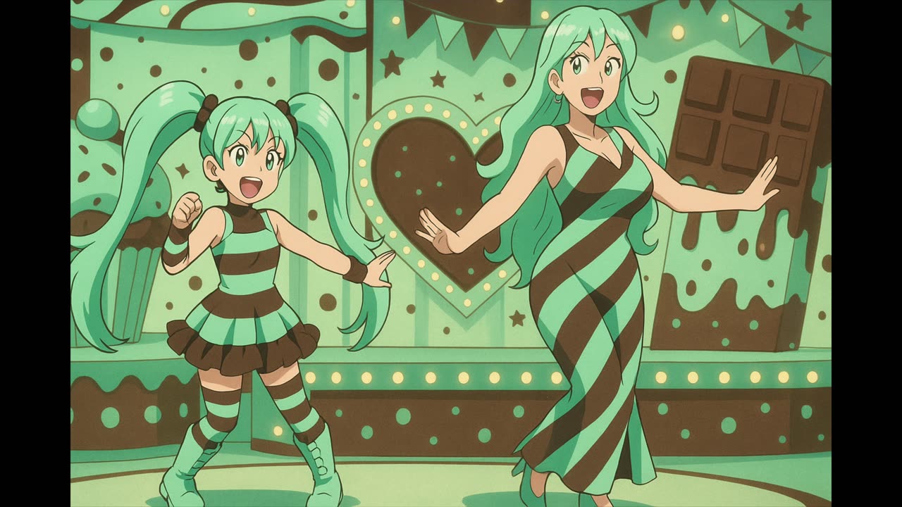 Mint chip sisters V116