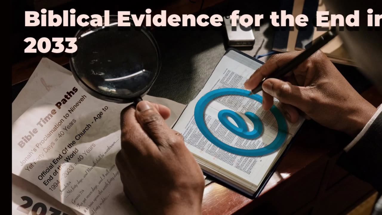 Biblical Evidence for the End in 2033 – Part 12