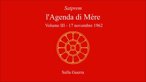 Satprem - l'Agenda di Mère - V03 - 1962-11-17 - Il mondo non è pronto