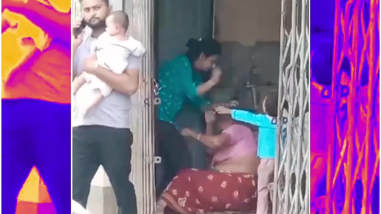Etawah Shame: Daughter-in-Law Beats Mother-in-Law, Video Goes Viral