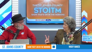 St. Johns County Supervisor of Elections Vicky Oakes in studio this morning