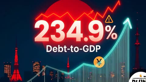 🇯🇵 Japan’s Debt Spiral: 234.9% of GDP