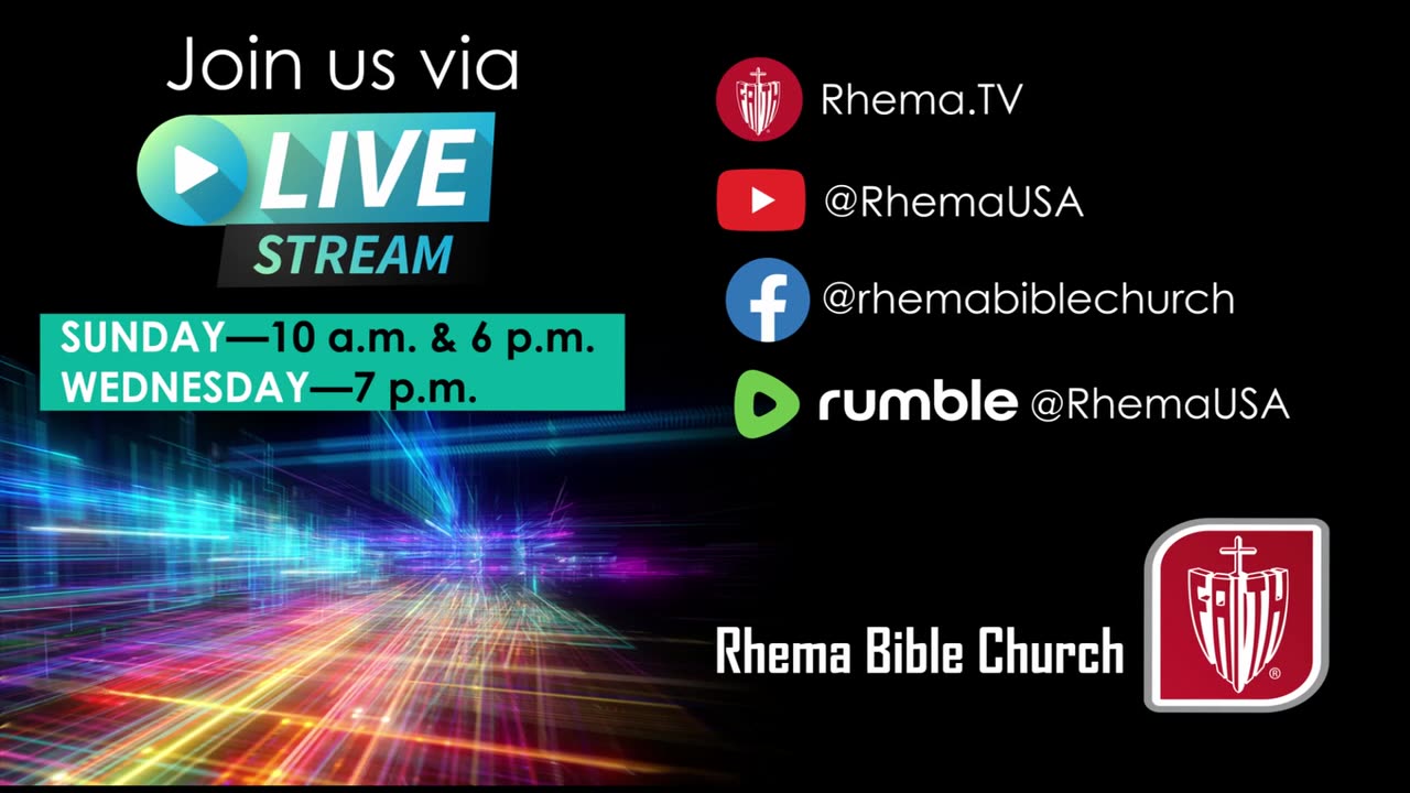 25.09.24 | Wed 7PM Hour of Power | Pastor Kenneth W. Hagin | Rhema Bible Church