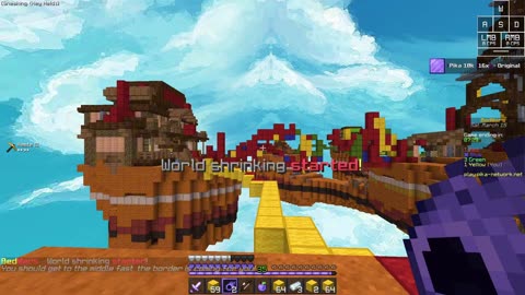 Minecraft Bedwars in Sinhala – Fun Moments on Pika-Network!