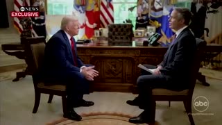 Trump had to put this interviewer in his place
