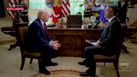 Trump had to put this interviewer in his place