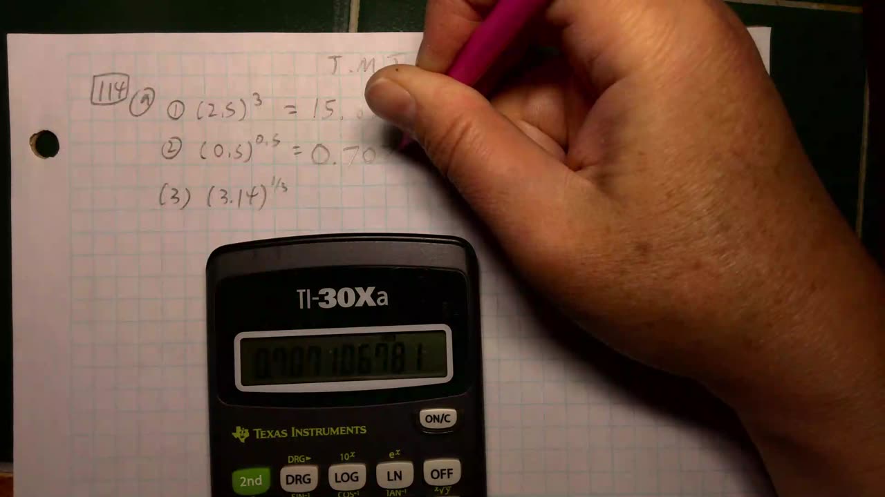 Saxon Algebra 1 Lesson 114 (a)