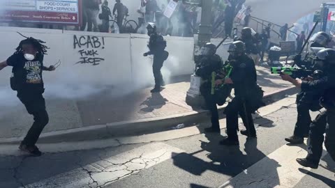 LA looks like a war zone. DeSantis would’ve dealt with these foreign terrorists long ago.