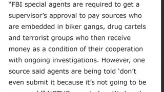 Report: FBI Informants Aren’t Getting Paid During Government Shutdown