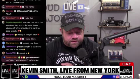 KEVIN'S LIVE AT A NEW TIME 3PM EASTERN!!! - LOUD MAJORITY LIVE