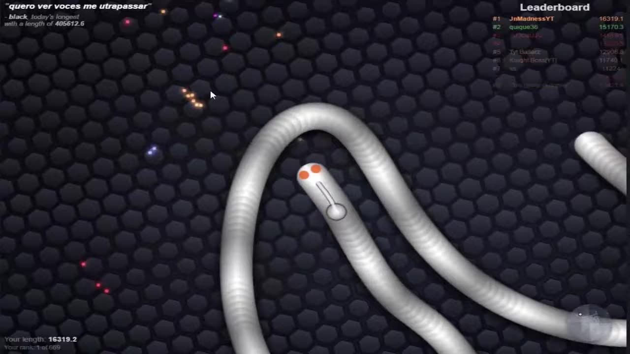 SLITHER.IO NEW WORLD RECORD!! 16K MASS SCORE !!!