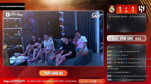 XEM CÙNG SAO REAL MADRID VS AL HILAL P1