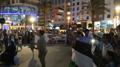 مسيرة شعبية في إطار اليوم الوطني الاحتجاجي طنجة 29 06 2025 دعما للمقاومة ولصمود الشعب الفلسطيني
